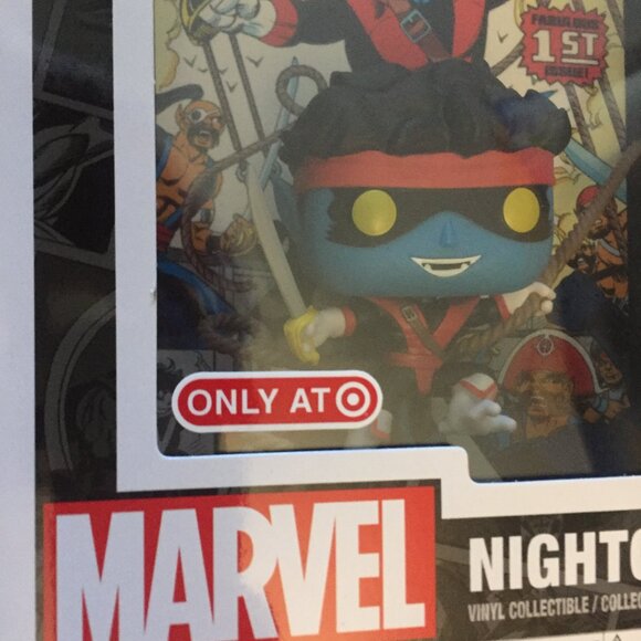 NEW Marvel Nightcrawler Figure Funko Pop Comic Cover Figure #49 - Picture 2 of 8